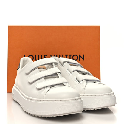 Louis Vuitton Monogram Sneakers 38.5 White 9 of 9