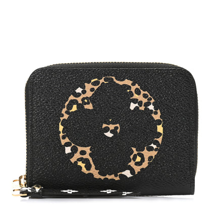 Louis Vuitton Monogram Giant Jungle Zippy Coin Purse Black 1 of 7