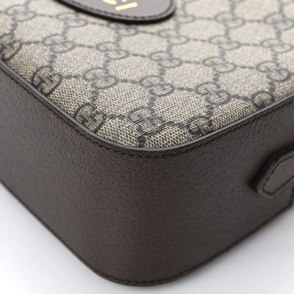 Gucci GG Supreme Monogram Web Neo Vintage Shoulder Bag Beige New Acero Crop 12 of 15