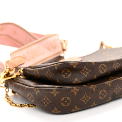 Louis Vuitton Monogram Multi Pochette Accessories Rose Clair 9 of 11