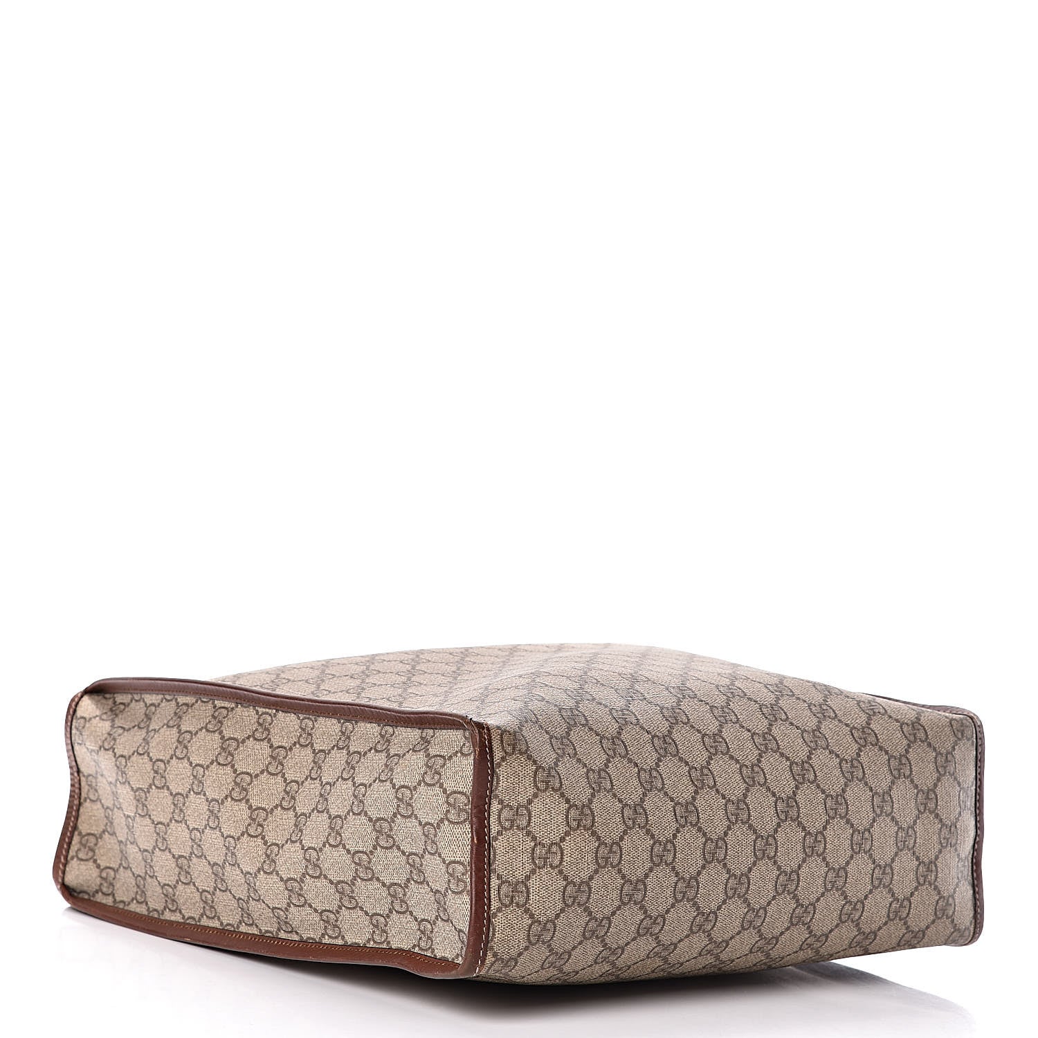 Gucci GG Plus Monogram Small Signature Web Loop Vertical Tote Light Brown 4 of 15