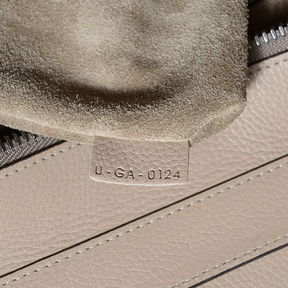 Celine Drummed Calfskin Mini Luggage Dune 7 of 9