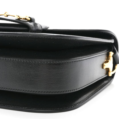 Gucci Azalea Calfskin Horsebit 1955 Shoulder Bag Black 10 of 11