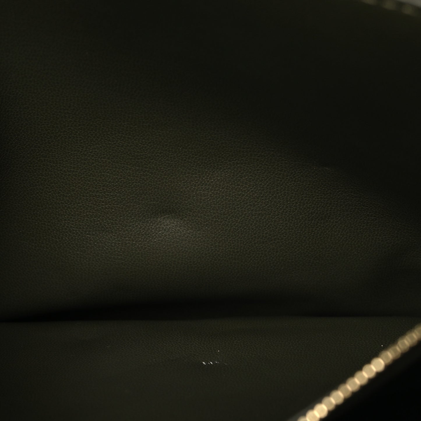 Lambskin Embossed Monogram Coussin MM Khaki