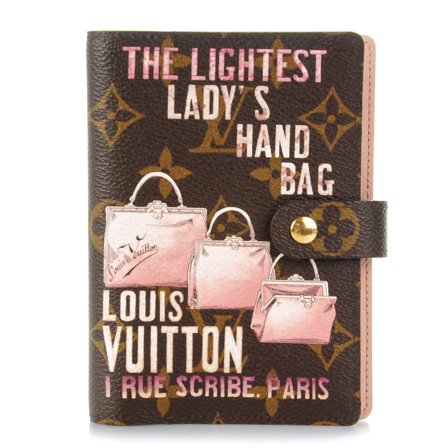 Louis Vuitton Monogram Affiche Small Ring Agenda Cover 1 of 7