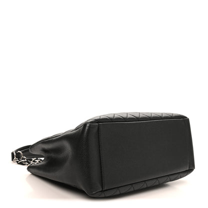 Chanel Caviar Quilted Grand Shopping Tote GST Black 4 of 10