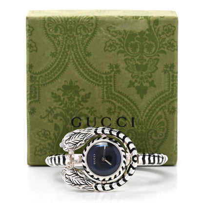 Gucci Sterling Silver Black Mother of Pearl 23mm Dionysus Quartz Watch 5 of 5