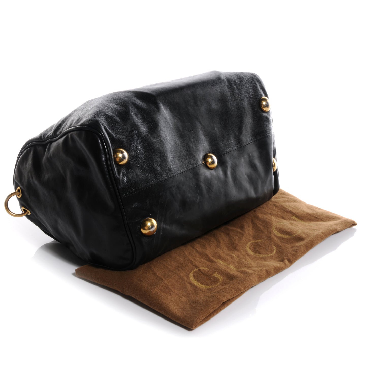 Leather Babouska Medium Boston Black