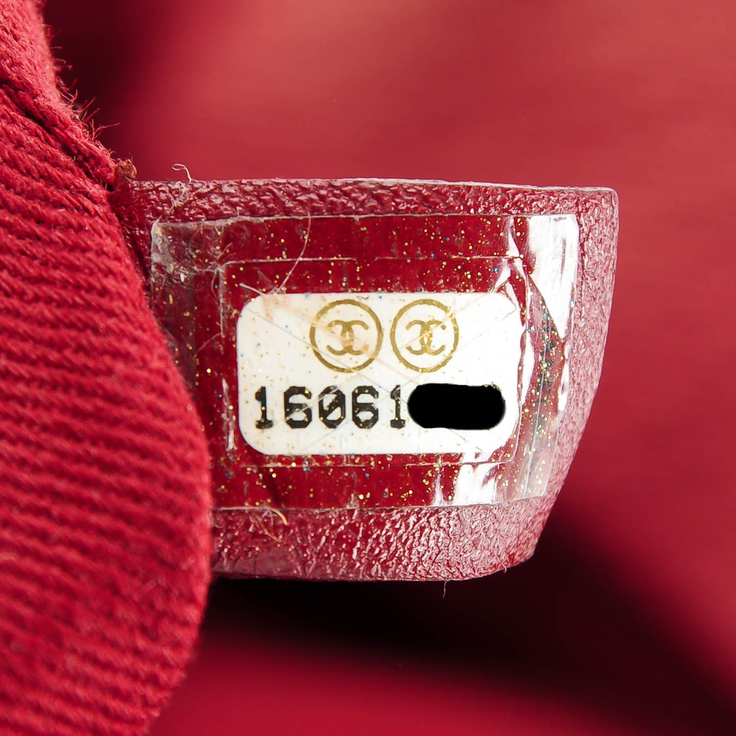 Canvas Large Deauville Tote Red