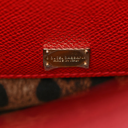 Dolce & Gabbana Dauphine Medium Miss Sicily Satchel Dark Red 7 of 11