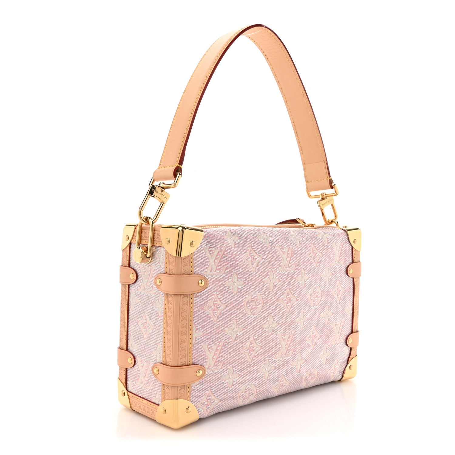 Louis Vuitton Monoglam Side Trunk Rose 3 of 9