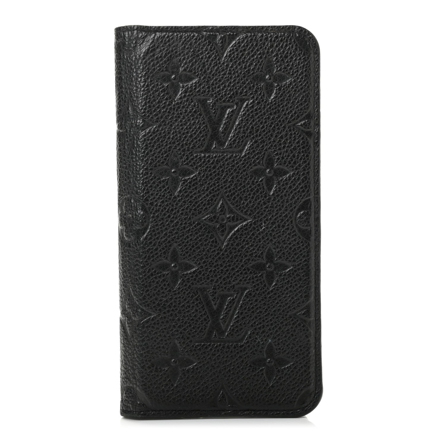 Louis Vuitton Empreinte iPhone XS Max Folio Case Black 1 of 9