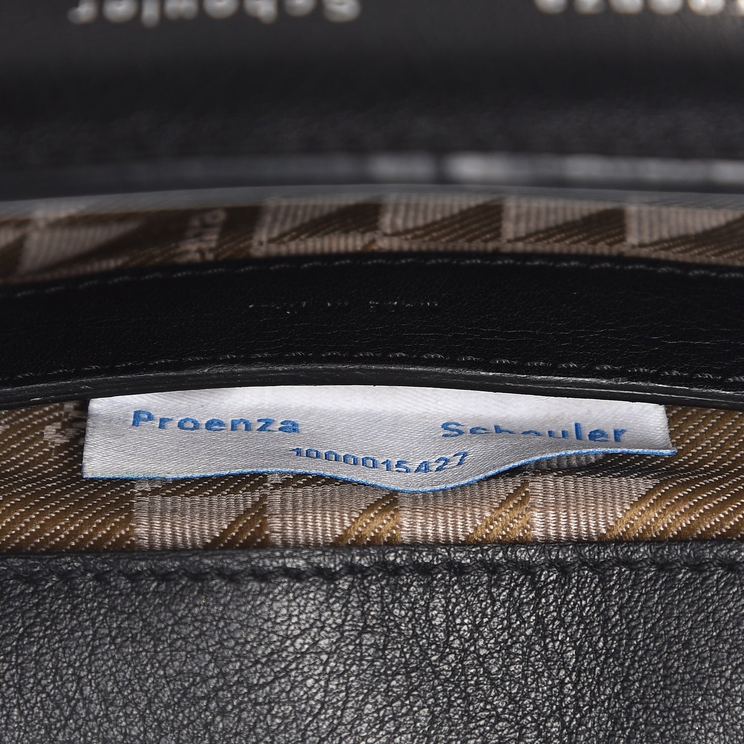Calfskin PS11 Tiny Shoulder Bag Black