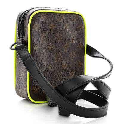 Louis Vuitton Monogram Macassar Christopher Wearable Wallet Fluorescent Yellow 3 of 9