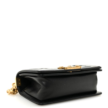 Chanel Caviar Quilted Small Boy Flap Black 4 of 10
