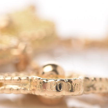 Van Cleef & Arpels 18K Yellow Gold 5 Motifs Vintage Alhambra Bracelet 6 of 6