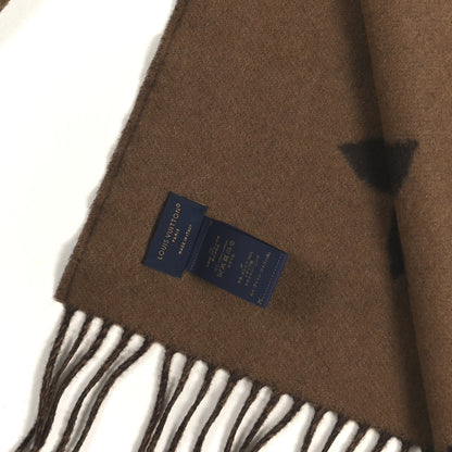 Louis Vuitton Cashmere Monogram Reykjavik Scarf Dark Brown 3 of 3