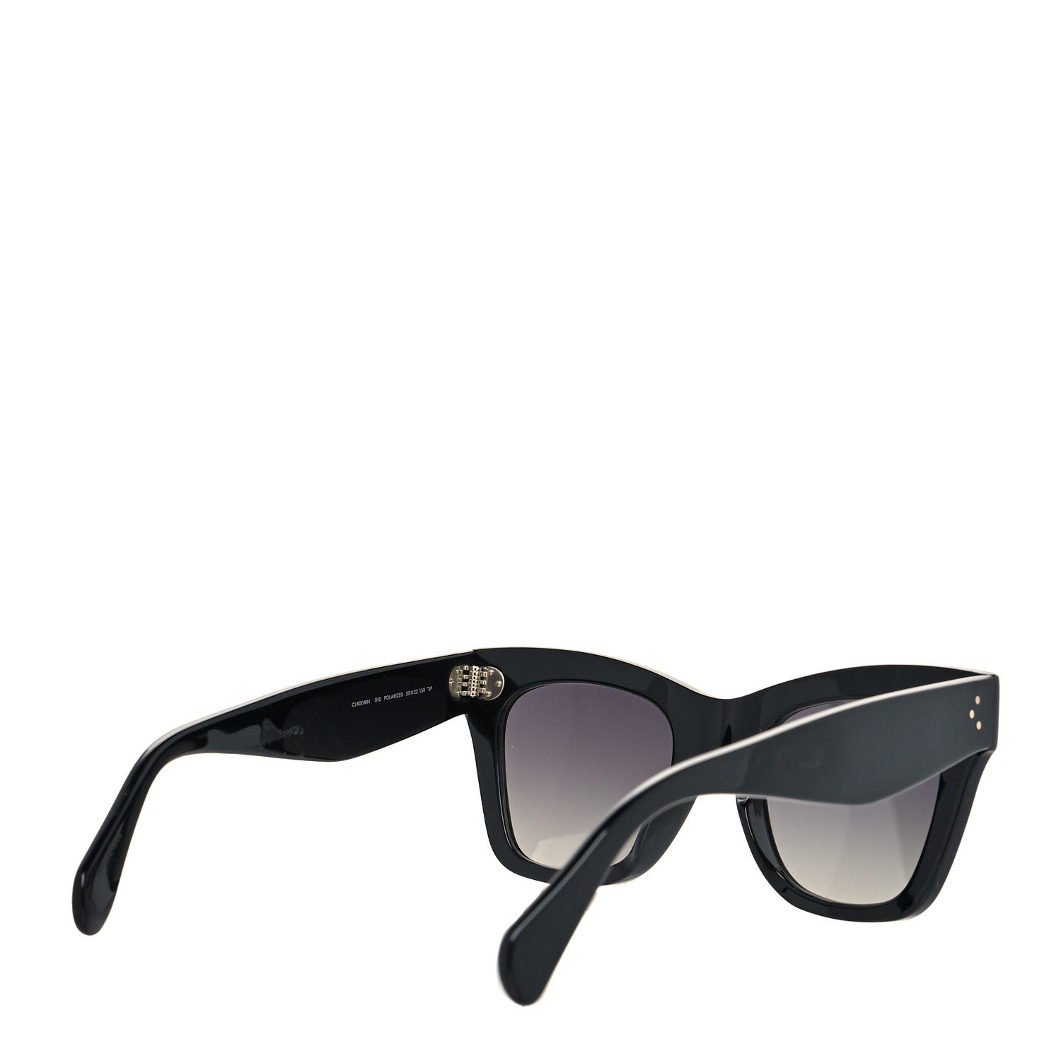 Celine Polarized Sunglasses CL4004IN Black 4 of 11