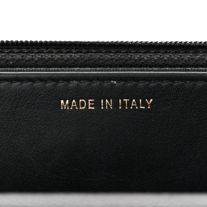 Chanel Caviar Quilted Crystal CC Wallet On Chain WOC Black 7 of 15