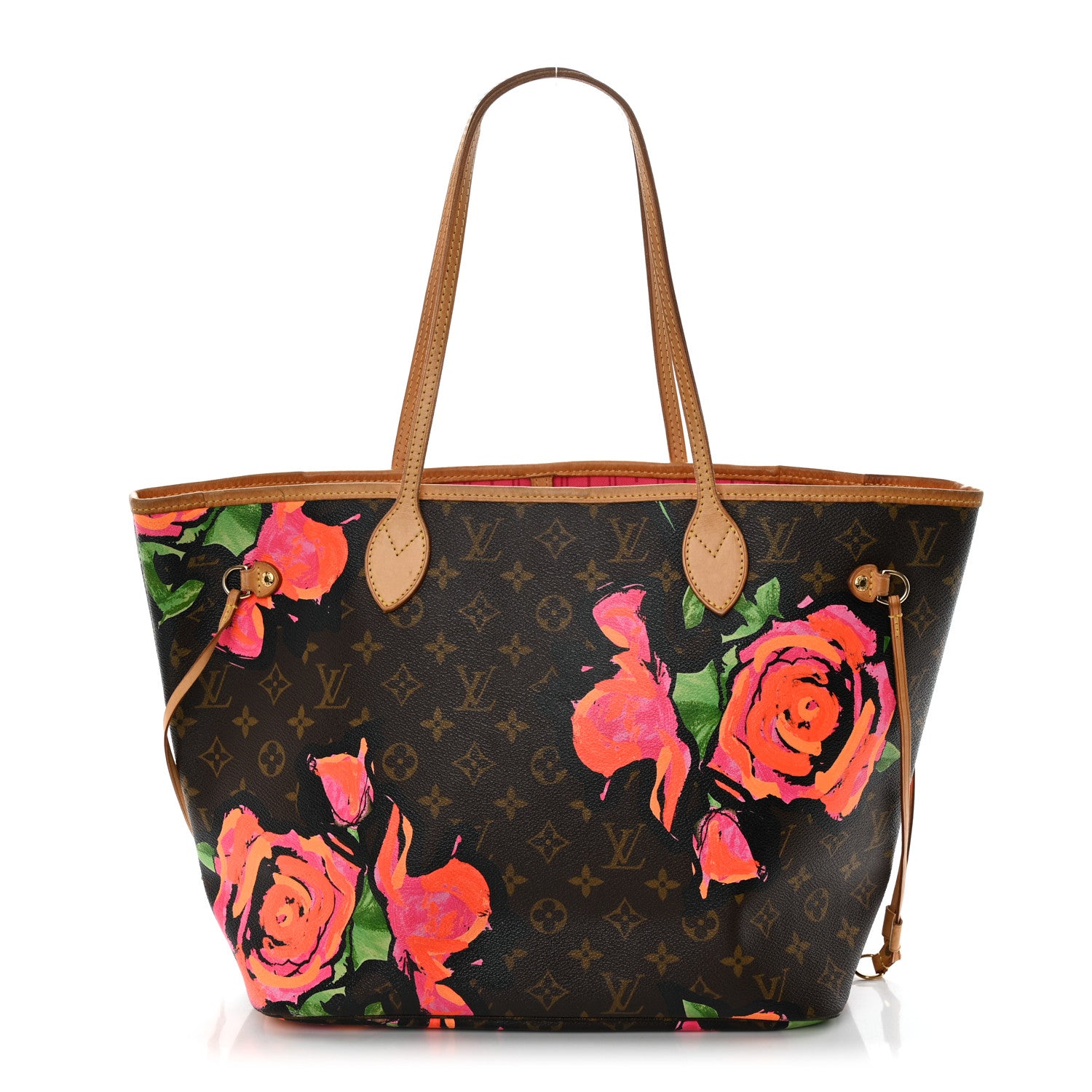 Louis Vuitton Monogram Roses Neverfull MM 1 of 14