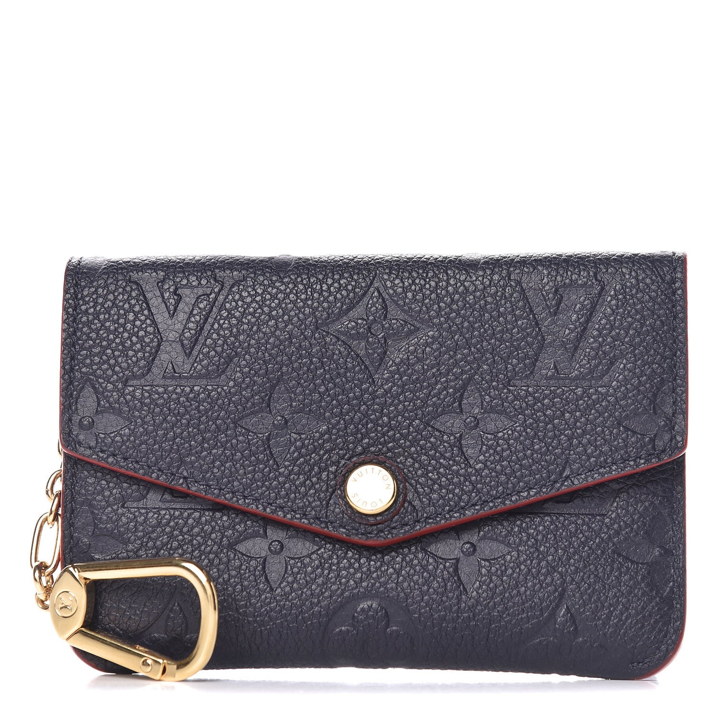 Empreinte Key Pouch Marine Rouge