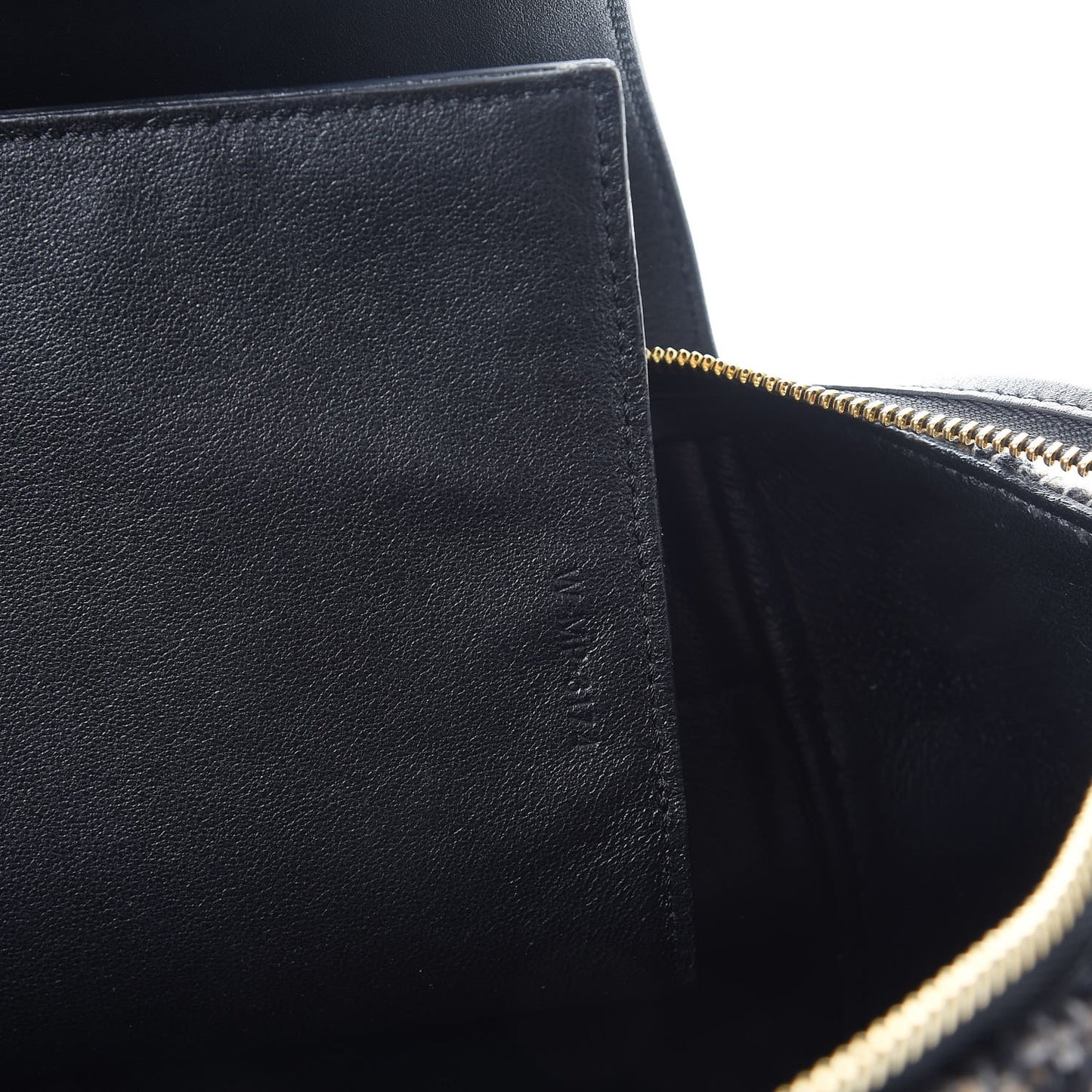 Tweed Calfskin Small Belt Bag Black