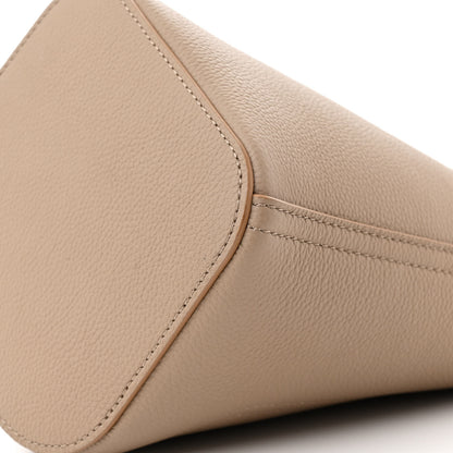 Loewe Soft Grained Calfskin Mini Pebble Bucket Bag Oak 9 of 9
