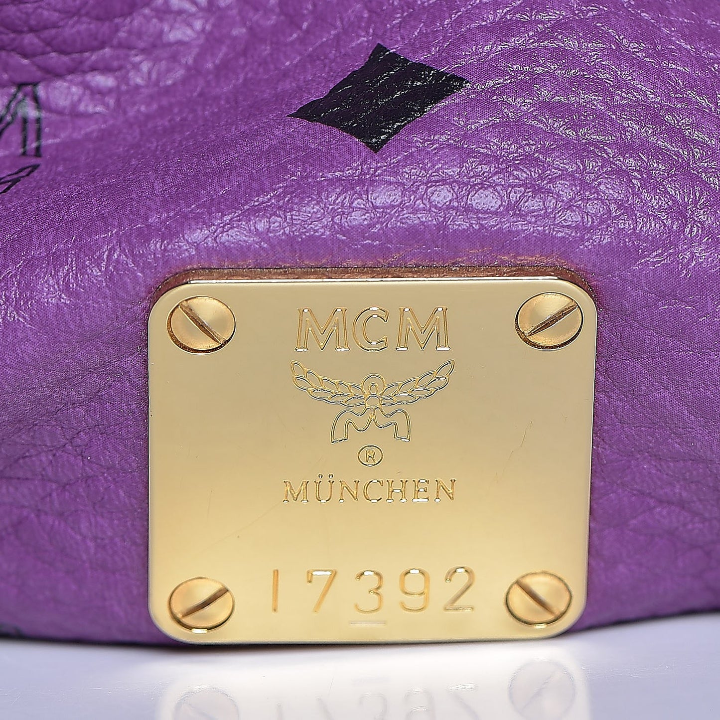 Visetos Medium Project Reversible Shopper Tote Purple