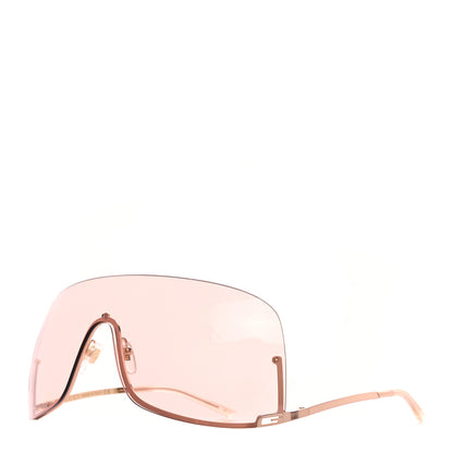 Gucci Metal Mask Shaped Frame Sunglasses GG1560S Pink 1 of 8