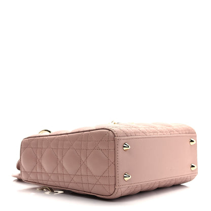 Christian Dior Lambskin Cannage Small My ABCDior Lady Dior Fard 4 of 8