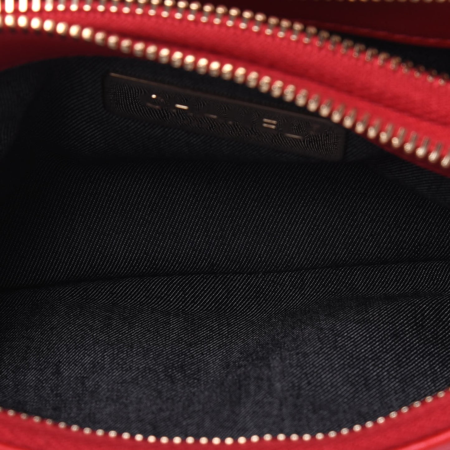 Lambskin CC Mania Waist Belt Bag Red