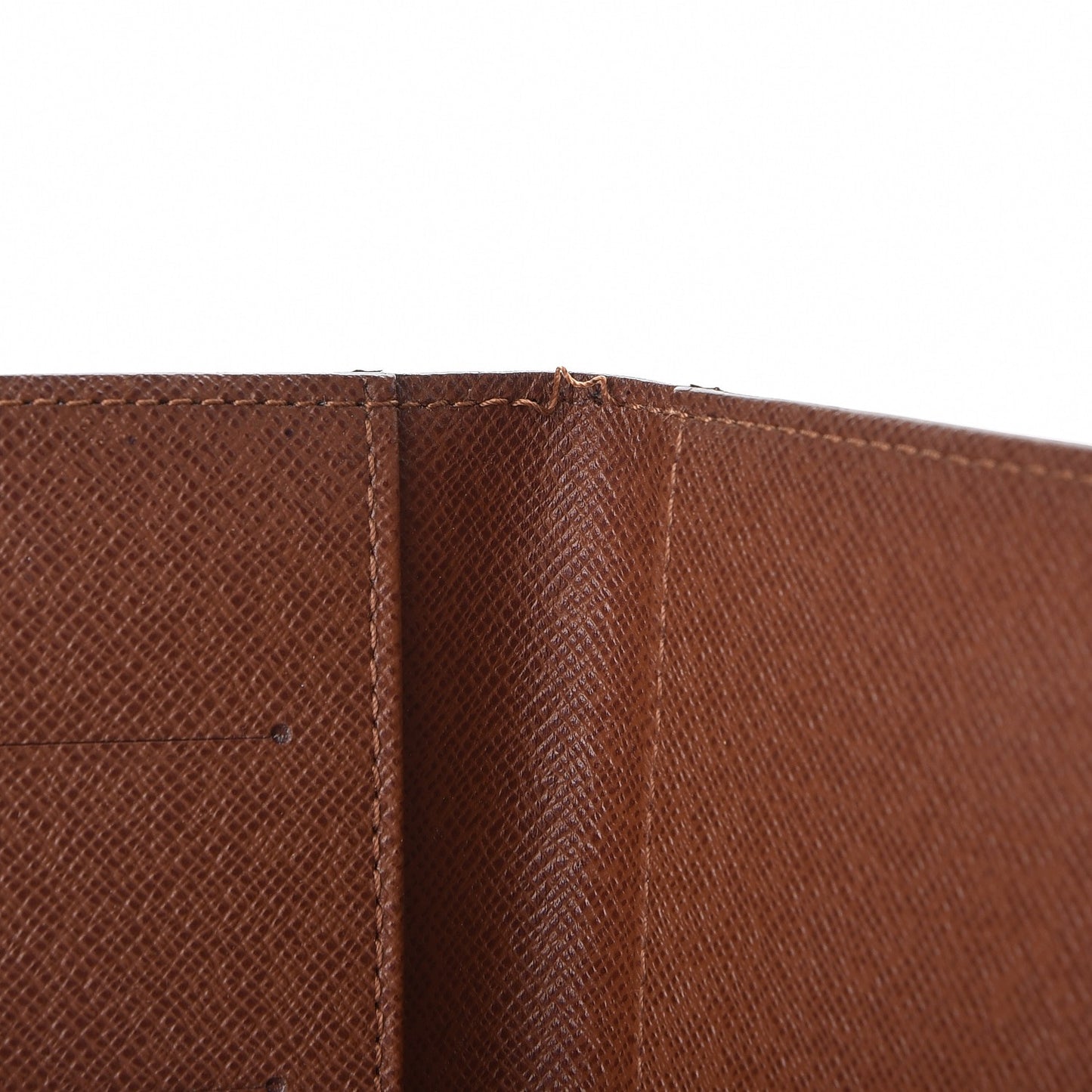 Monogram Checkbook Holder Wallet