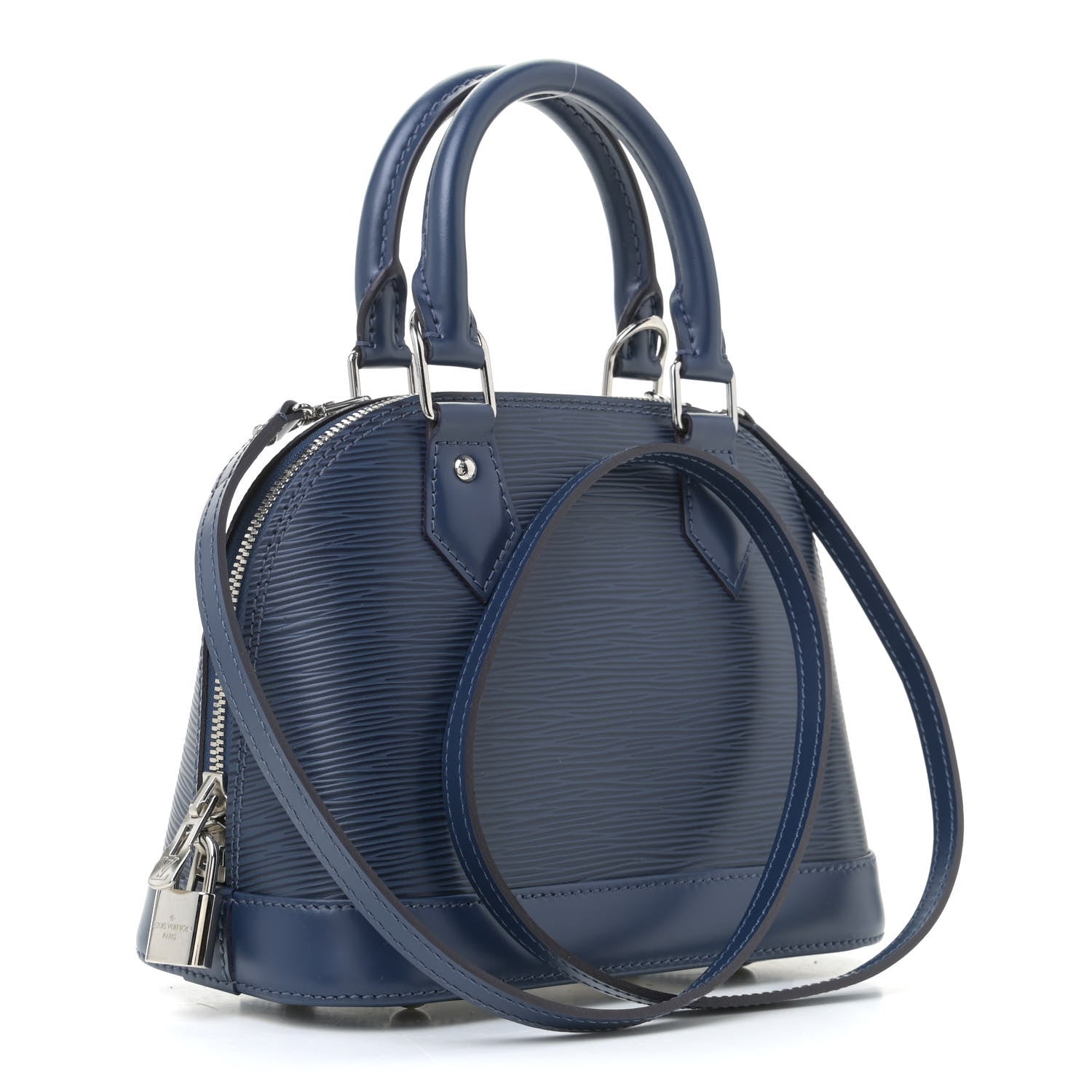 Louis Vuitton Epi Alma BB Indigo 3 of 7