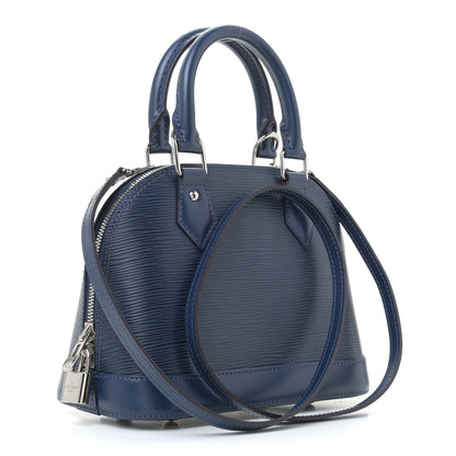 Louis Vuitton Epi Alma BB Indigo 3 of 7