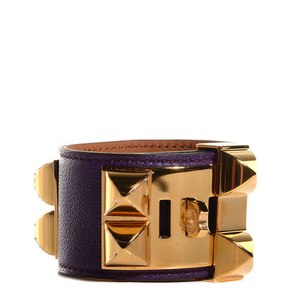 Hermes Swift Collier De Chien CDC Bracelet Small Ultraviolet 4 of 8