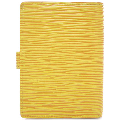 Louis Vuitton Epi Small Ring Agenda w Notepad Yellow 4 of 8