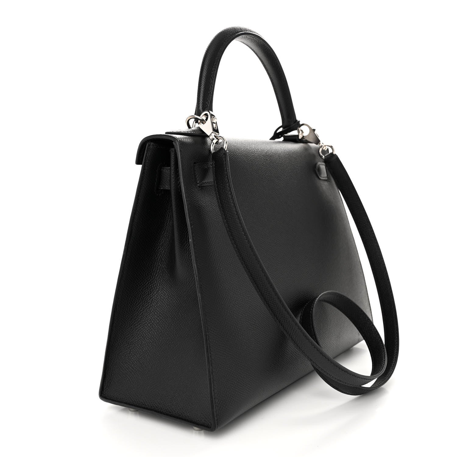 Hermes Epsom Kelly Sellier 28 Black 3 of 12