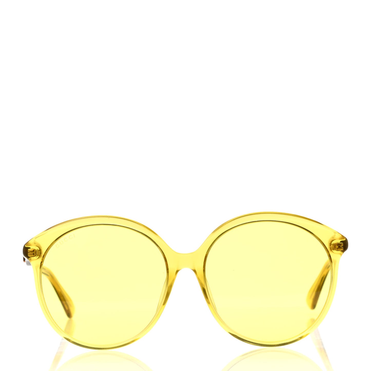 Acetate GG Sunglasses GG0257S Yellow