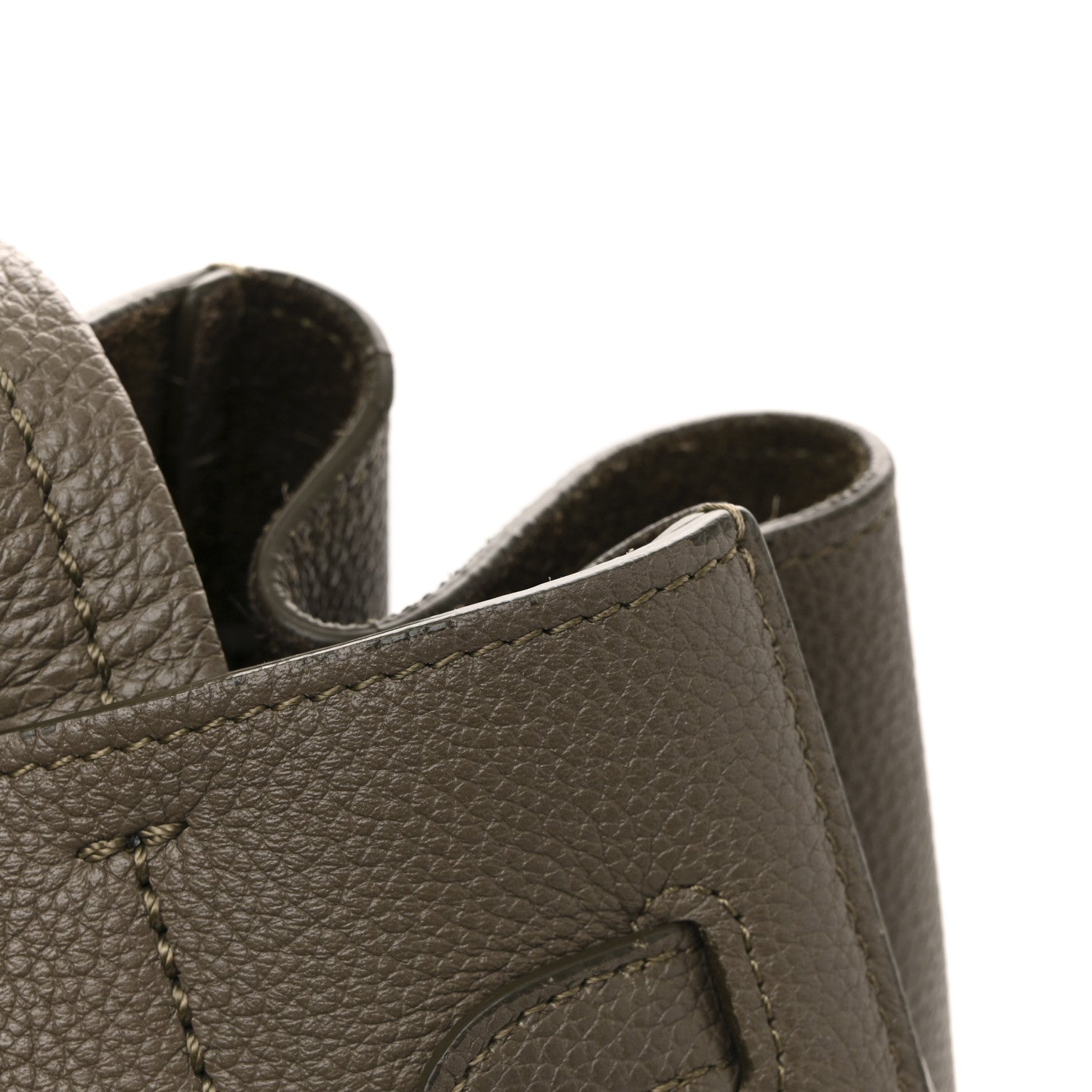 Celine Soft Grained Calfskin Small Belt Cabas Phantom Taupe 13 of 13