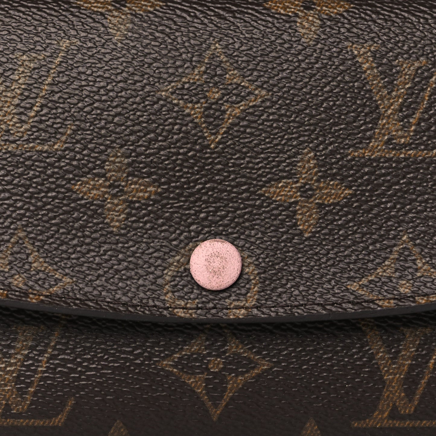 Monogram Emilie Wallet Rose Ballerine