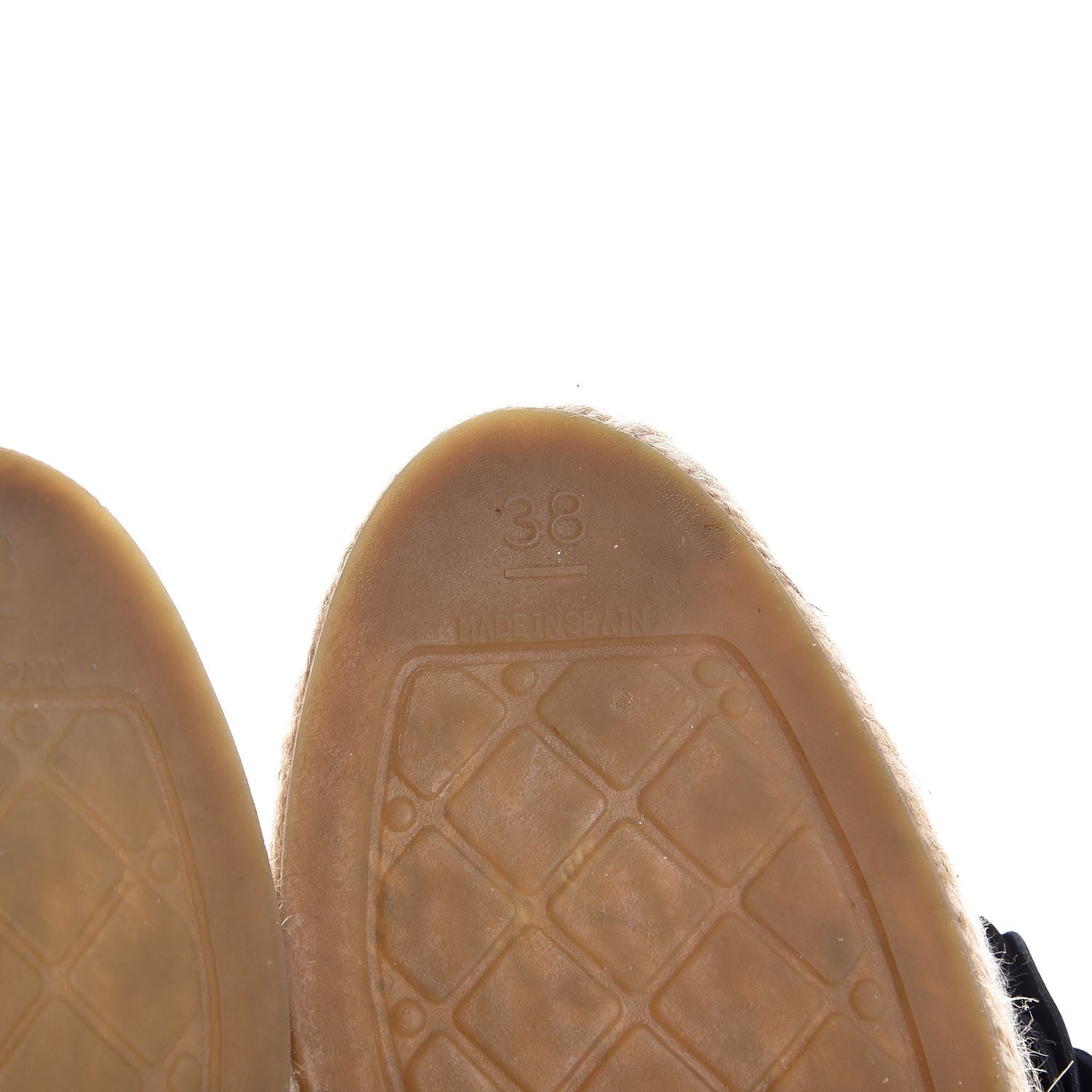 Chanel Suede Camellia CC Espadrilles 38 Black 9 of 11