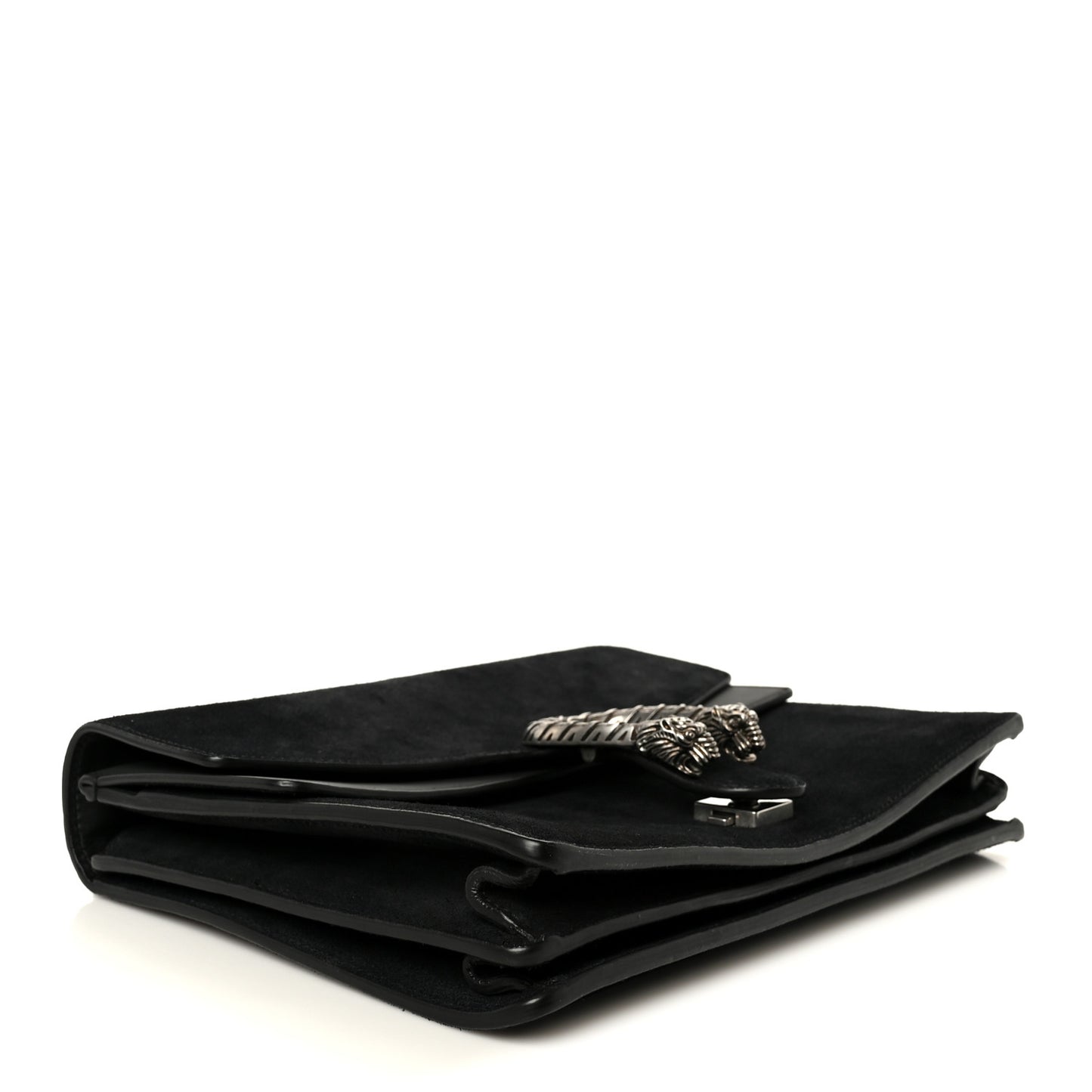 Suede Medium Dionysus Shoulder Bag Black