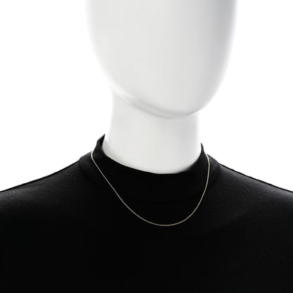 Tiffany 18K Yellow Gold Chain Necklace 16" 2 of 5