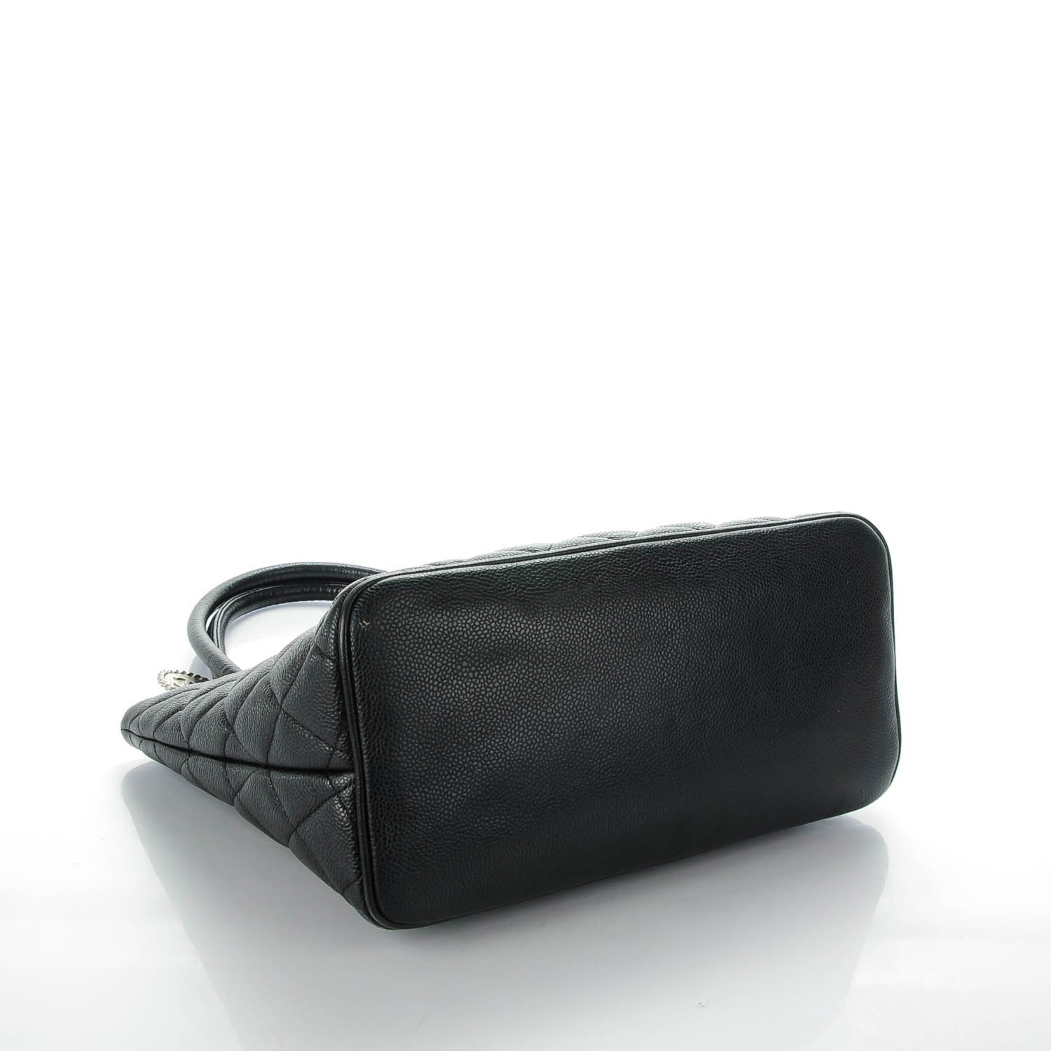 Chanel Caviar Quilted Medallion Tote Black 4 of 7