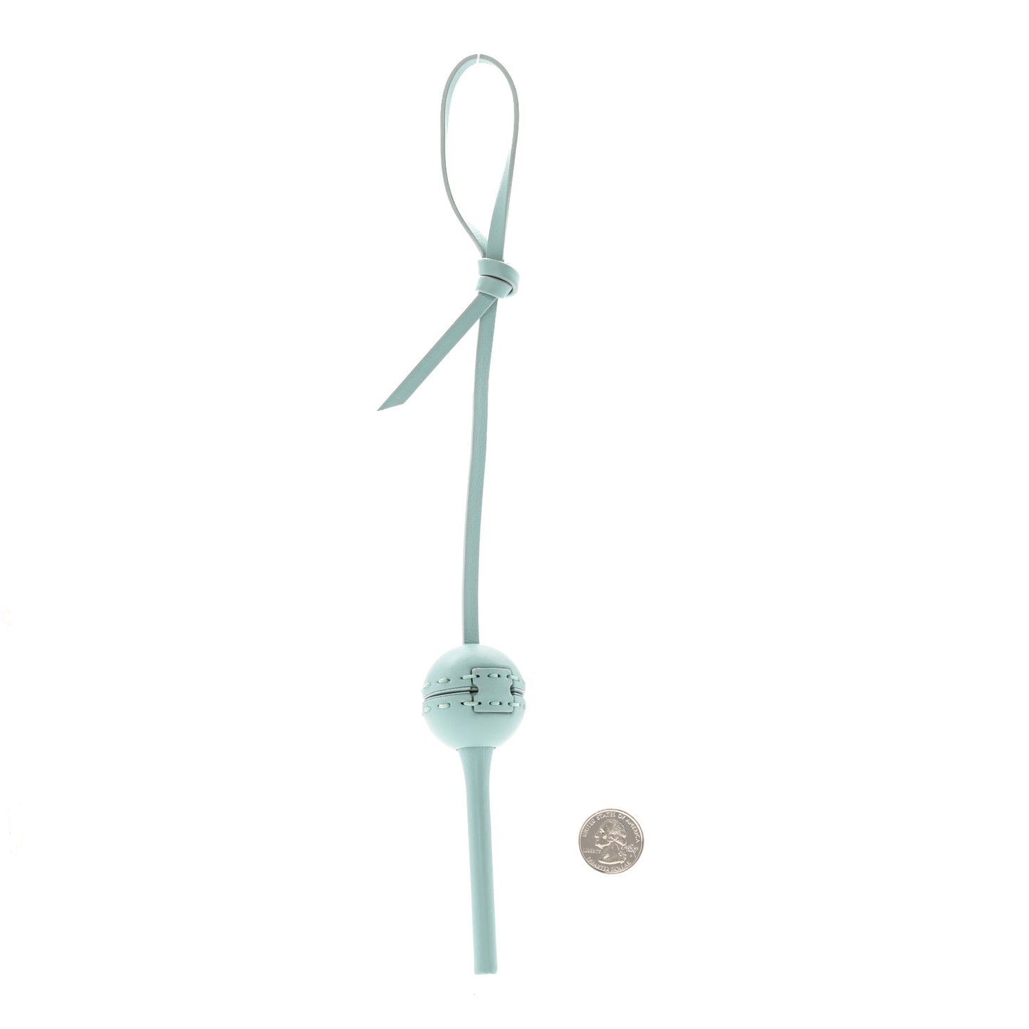 X CHUPA CHUPS Vitello Grace Lollipop Holder Bag Charm Key Ring Light Blue