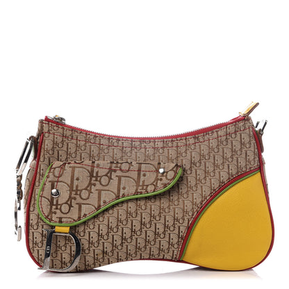 Christian Dior Monogram Rasta Double Saddle Beige 1 of 8
