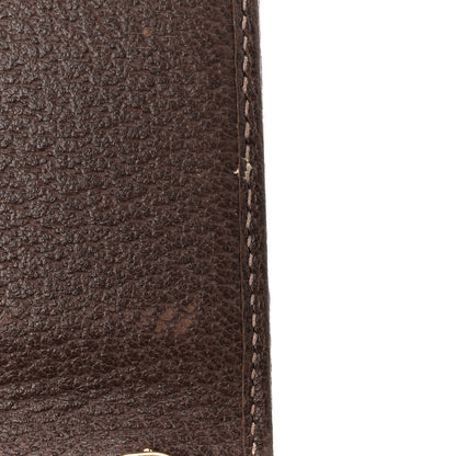 Gucci GG Supreme Monogram Web Ophidia Wallet On Chain Brown 12 of 12