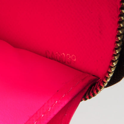 Louis Vuitton Monogram Graffiti Zippy Wallet Fuchsia 7 of 7