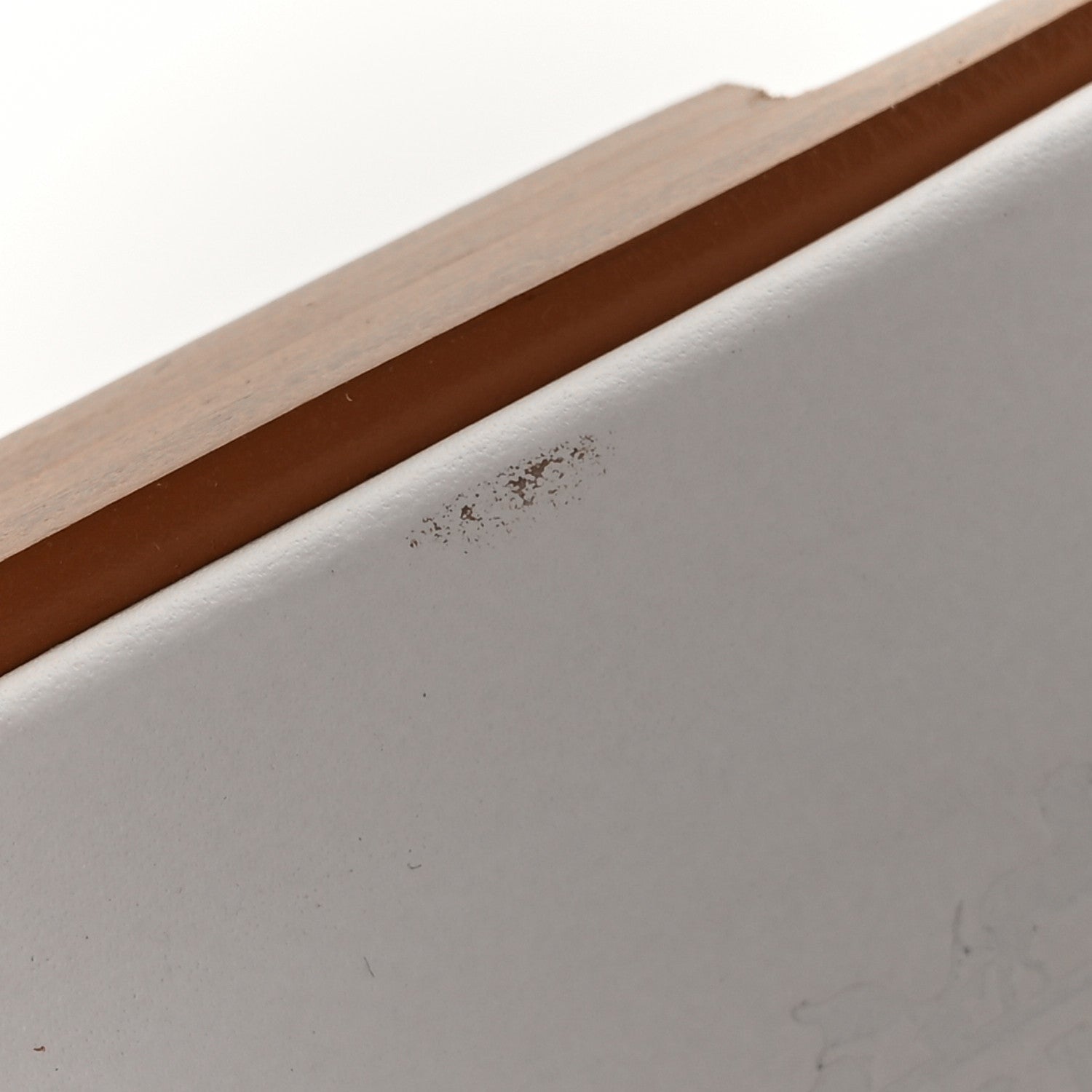 Hermes Box Calfskin Oran Sandals 40 White 9 of 9