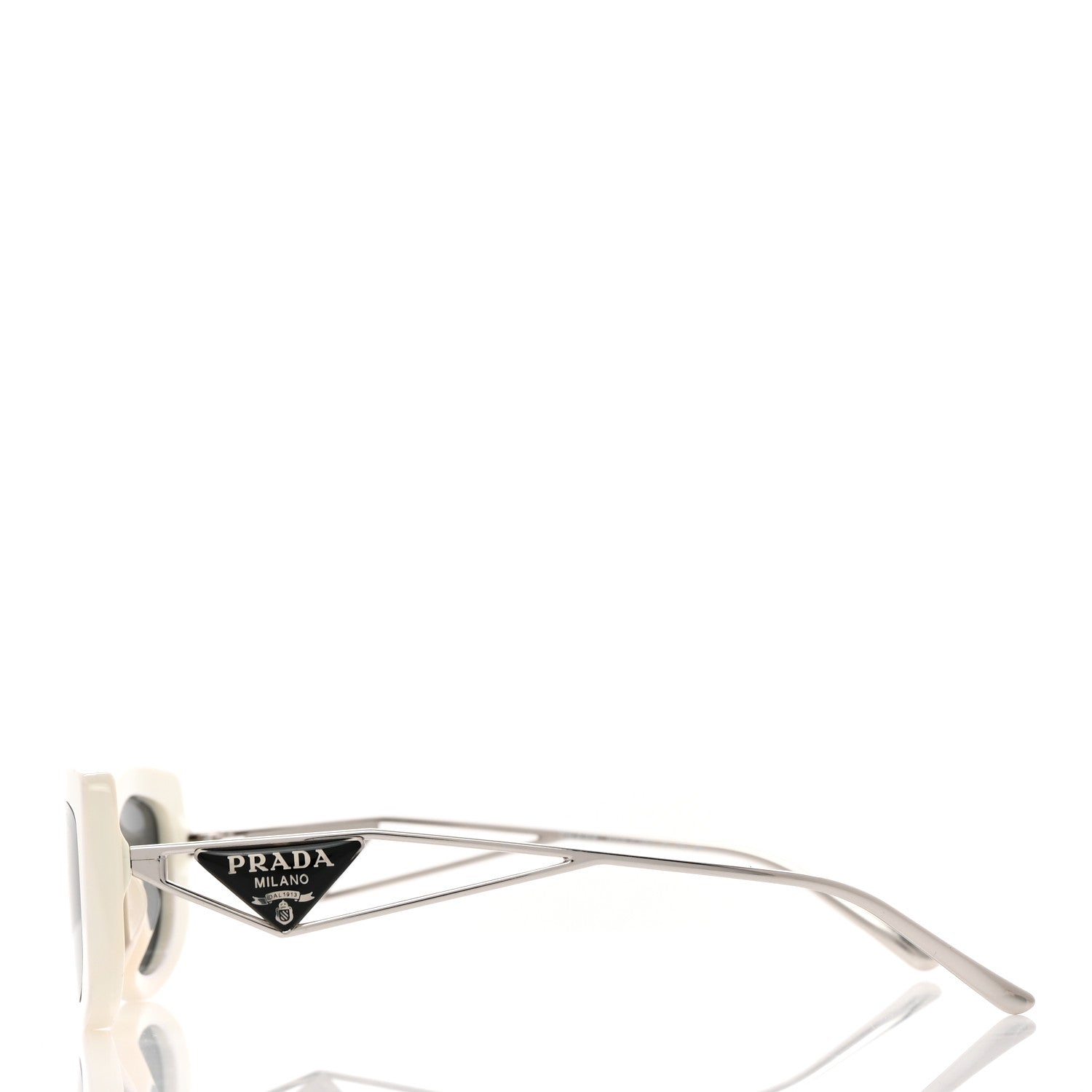 Prada Acetate Sunglasses SPR 14Y White 3 of 9